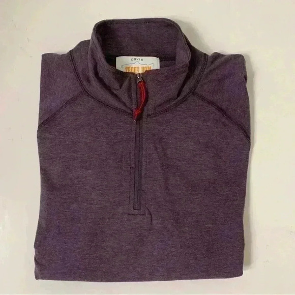 ORVIS Trout Bum Zip Up Pullover Size XL - Picture 1 of 10